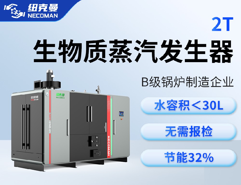 2噸 生物質(zhì)蒸汽發(fā)生器